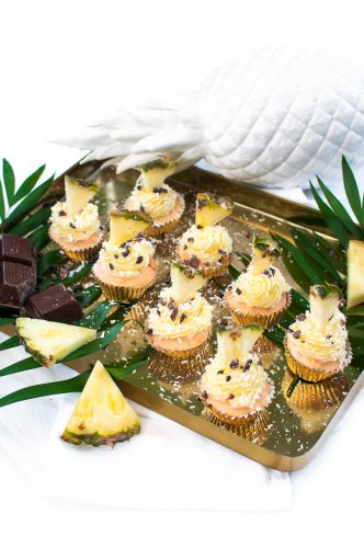 Ananas Kokos Cupcakes http://wp.me/p6GO5w-HS