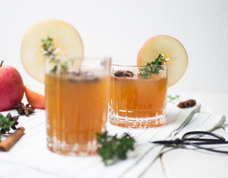 Apfel Rum Punsch - Drink auf's Neue! Blogevent www.vollgut-gutvoll.de