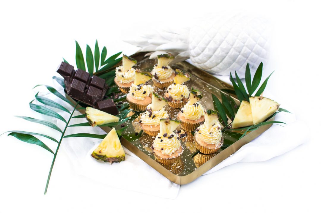 Ananas Kokos Cupcakes http://wp.me/p6GO5w-HS