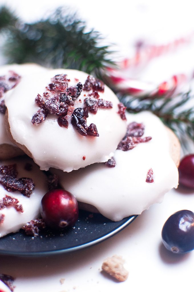 Frosted Cranberry Plätzchen – vollgut-gutvoll